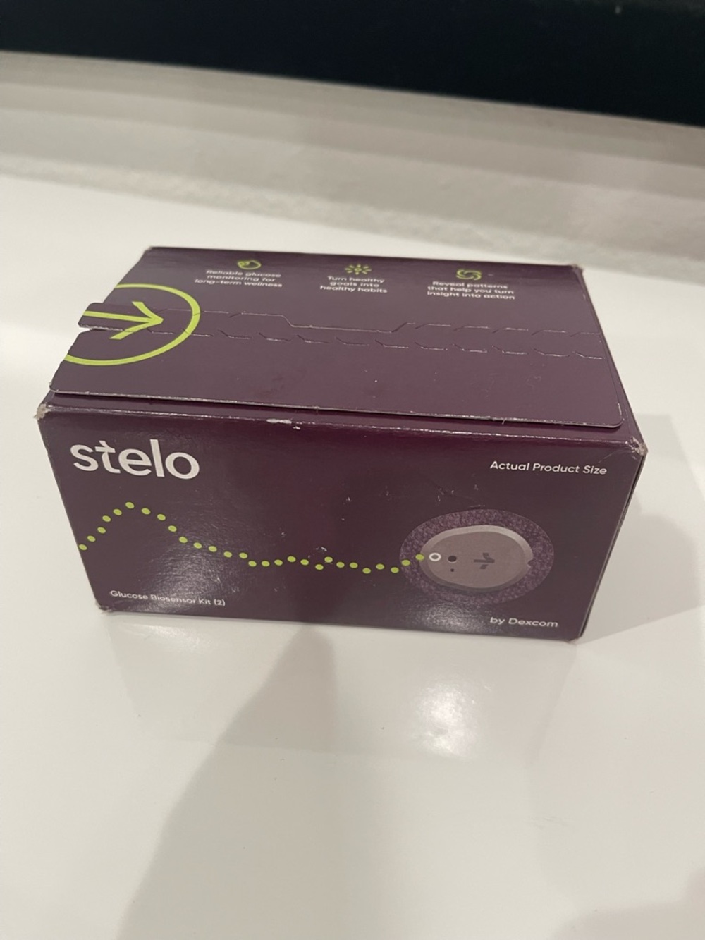 Stelo Glucose Biosensor Kit (2 Pack) – Continuous Monitoring Sensors 01/2027